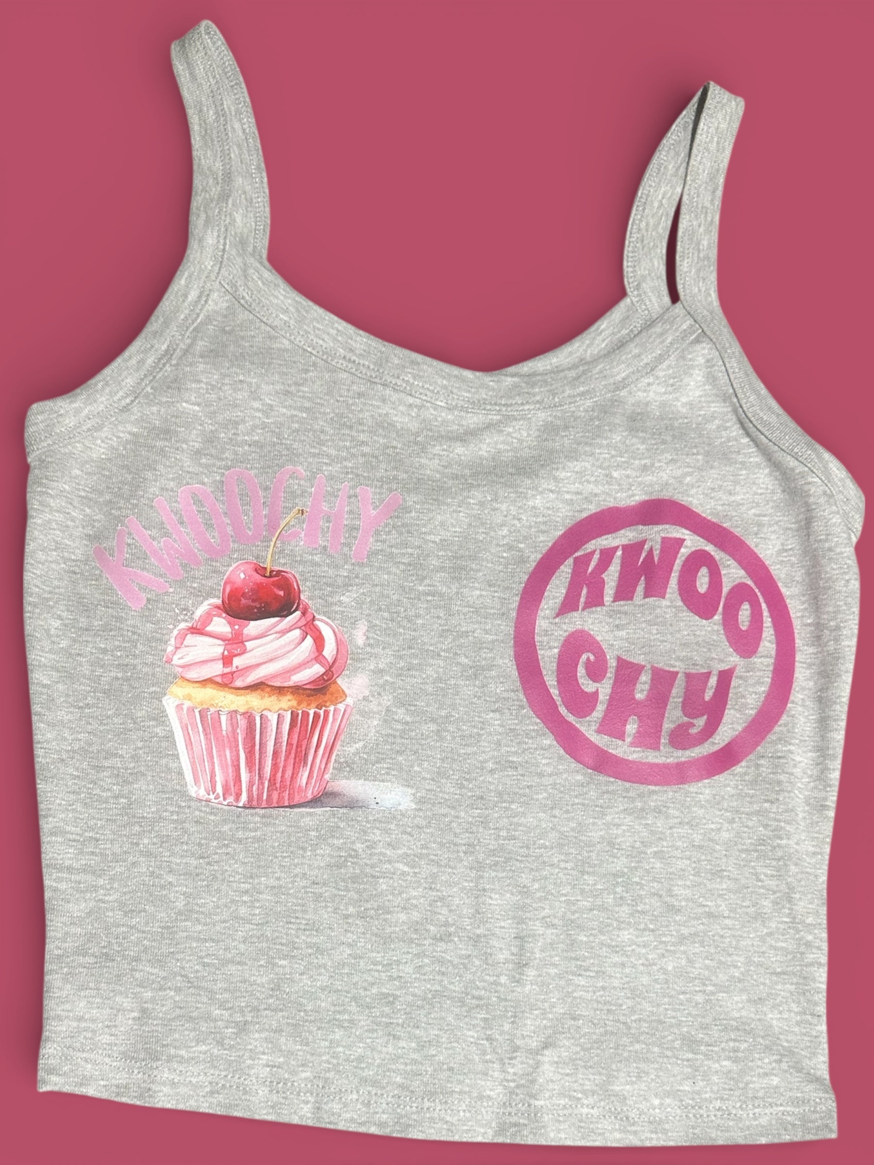 KWOOCHY Spaghetti Strap Tank